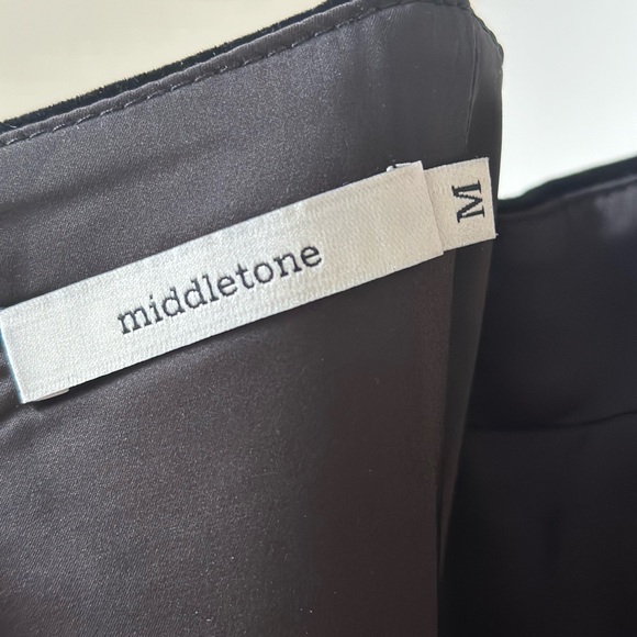 Spaghetti Strap Two Tone Cutout Maxi A-Line dress - Picture 9 of 10